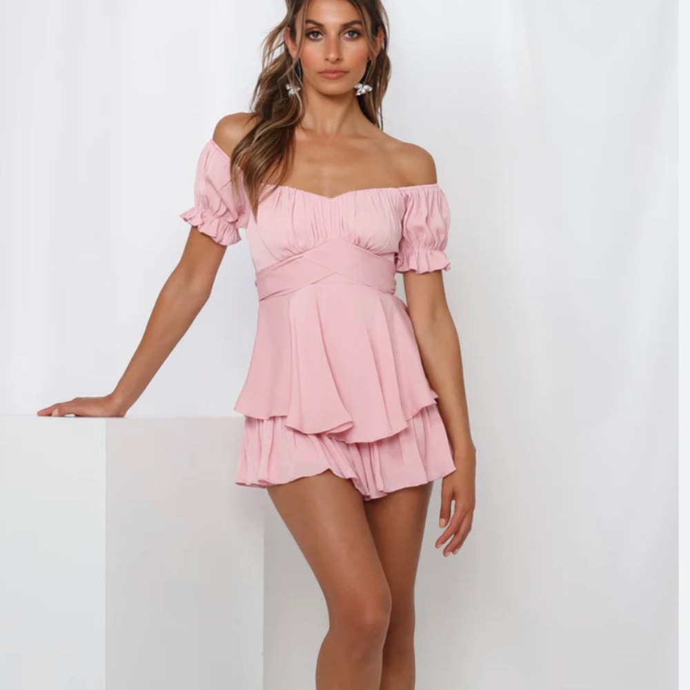 pink romper